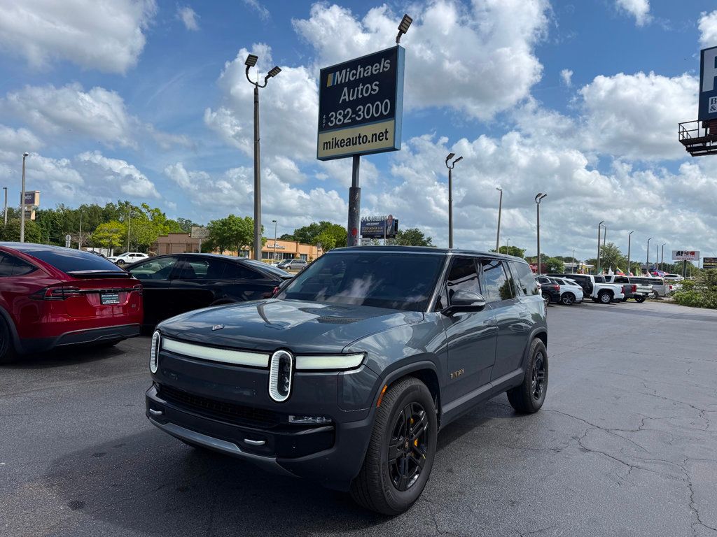 Gray 2023 Rivian R1S Adventure Quad Motor AWD SUV / Crossover All-Wheel Drive 1-Speed Automatic