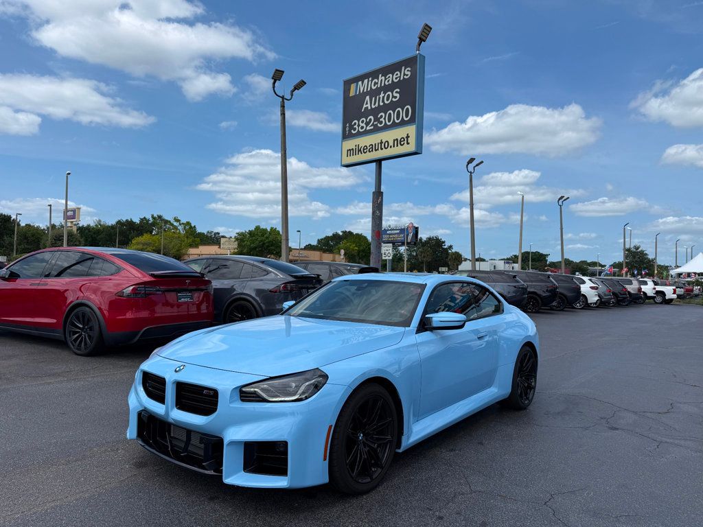 Zandvoort Blue 2026 BMW M2 RWD Coupe Rear-Wheel Drive 6-Speed Automatic