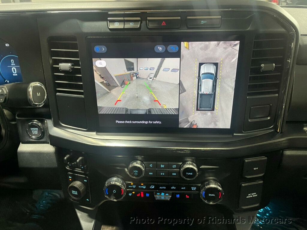 2023 Ford Super Duty F-250 SRW LARIAT 4WD Crew Cab 6.75' Box - Agate Black Metallic exterior view 19