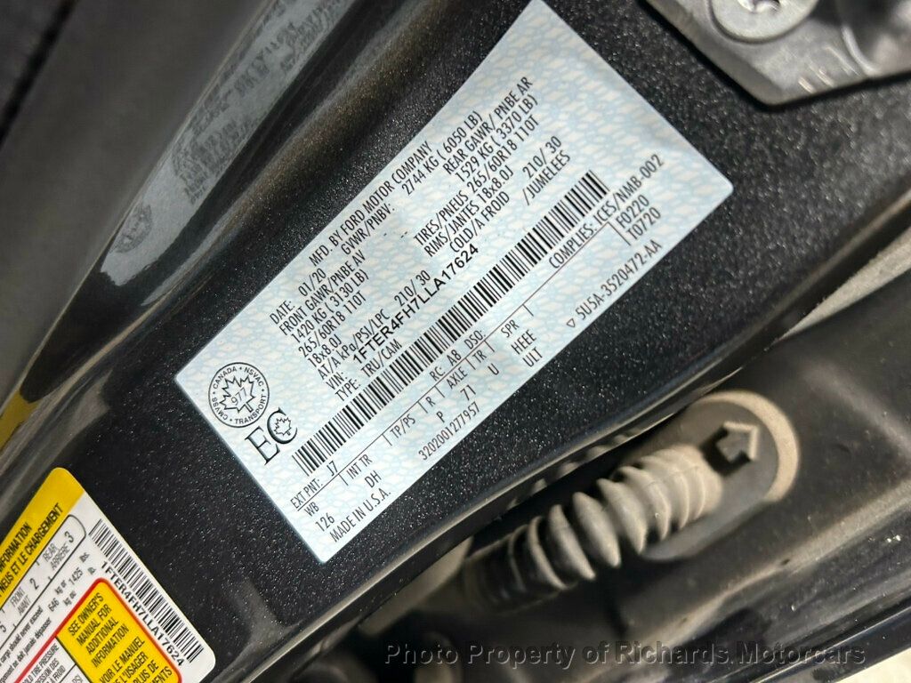 2020 Ford Ranger LARIAT 4WD SuperCrew 5' Box - Magnetic Metallic exterior view 19