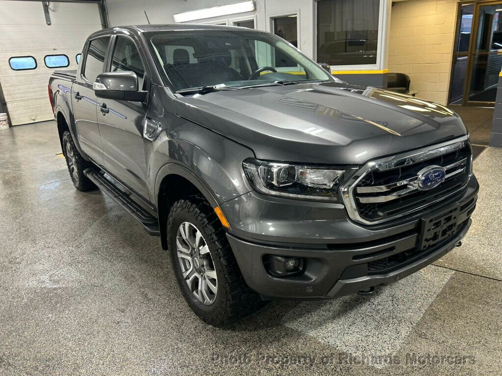2020 Ford Ranger LARIAT 4WD SuperCrew 5' Box - Magnetic Metallic exterior view 9