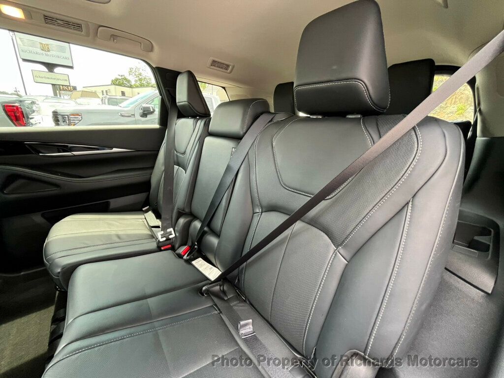 2023 INFINITI QX60 PURE AWD - Mineral Black exterior view 15