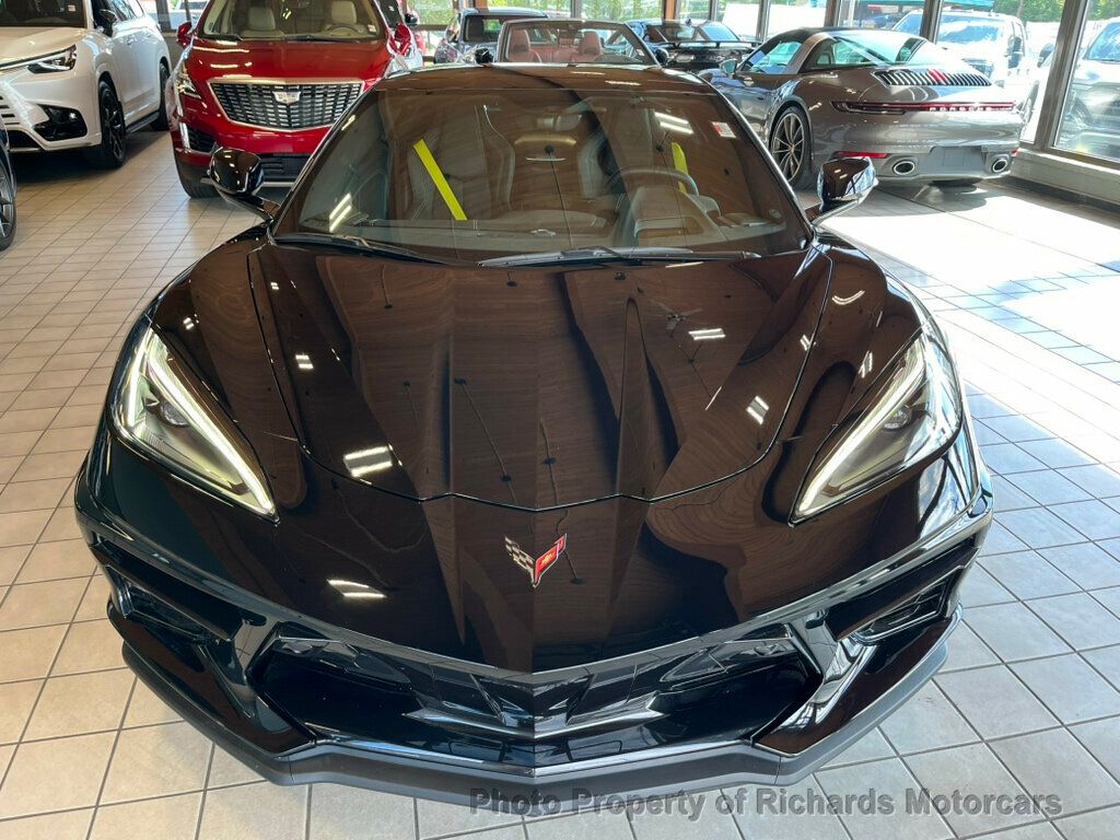 2023 Chevrolet Corvette 2dr Stingray Convertible w/2LT - Black exterior view 4