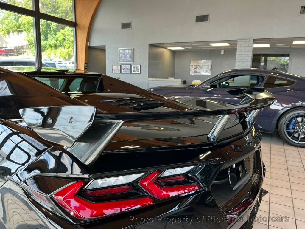 2023 Chevrolet Corvette 2dr Stingray Convertible w/2LT - Black exterior view 9