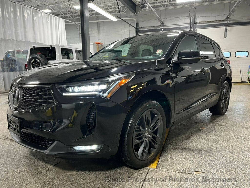 2024 Acura RDX SH-AWD w/A-Spec Package - Majestic Black Pearl exterior view 7