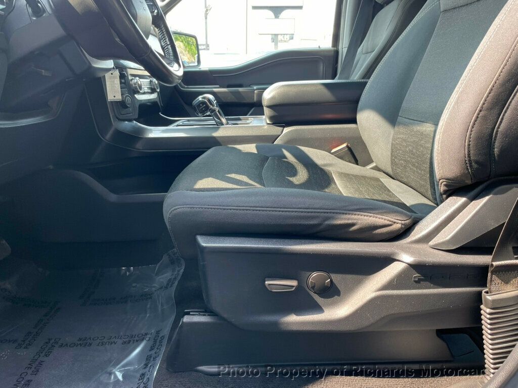 2022 Ford F-150 XLT 4WD SuperCrew 6.5' Box - Agate Black Metallic exterior view 11