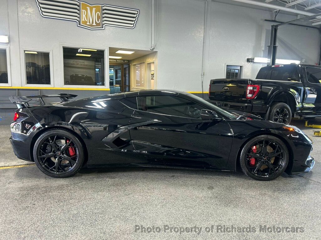 2024 Chevrolet Corvette 2dr Stingray Coupe w/1LT - Black exterior view 2