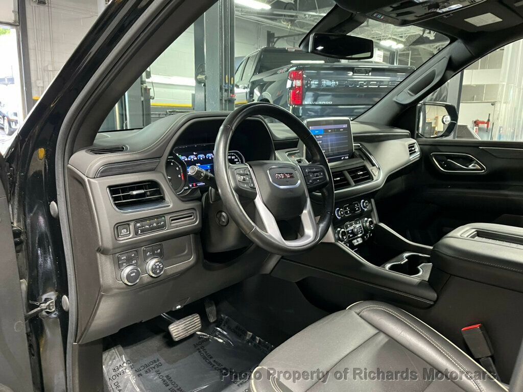 2021 GMC Yukon 4WD 4dr SLT - Onyx Black exterior view 11