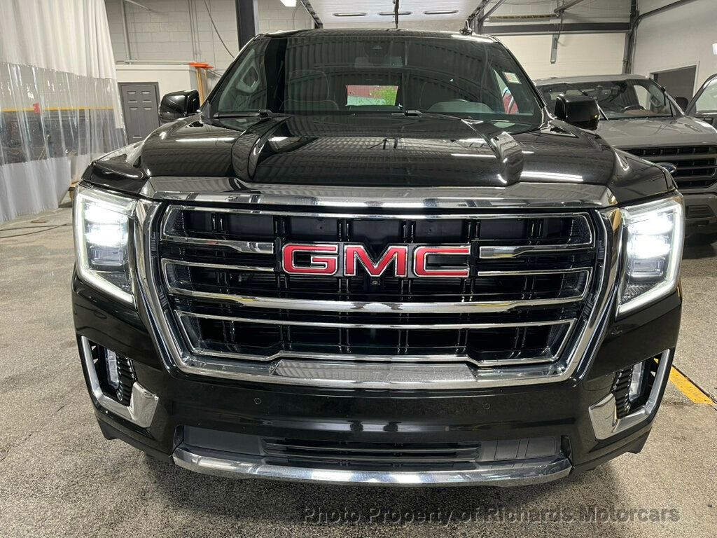 2021 GMC Yukon 4WD 4dr SLT - Onyx Black exterior view 8