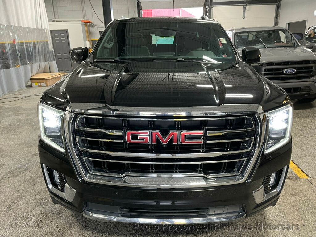 2021 GMC Yukon 4WD 4dr SLT - Onyx Black exterior view 9