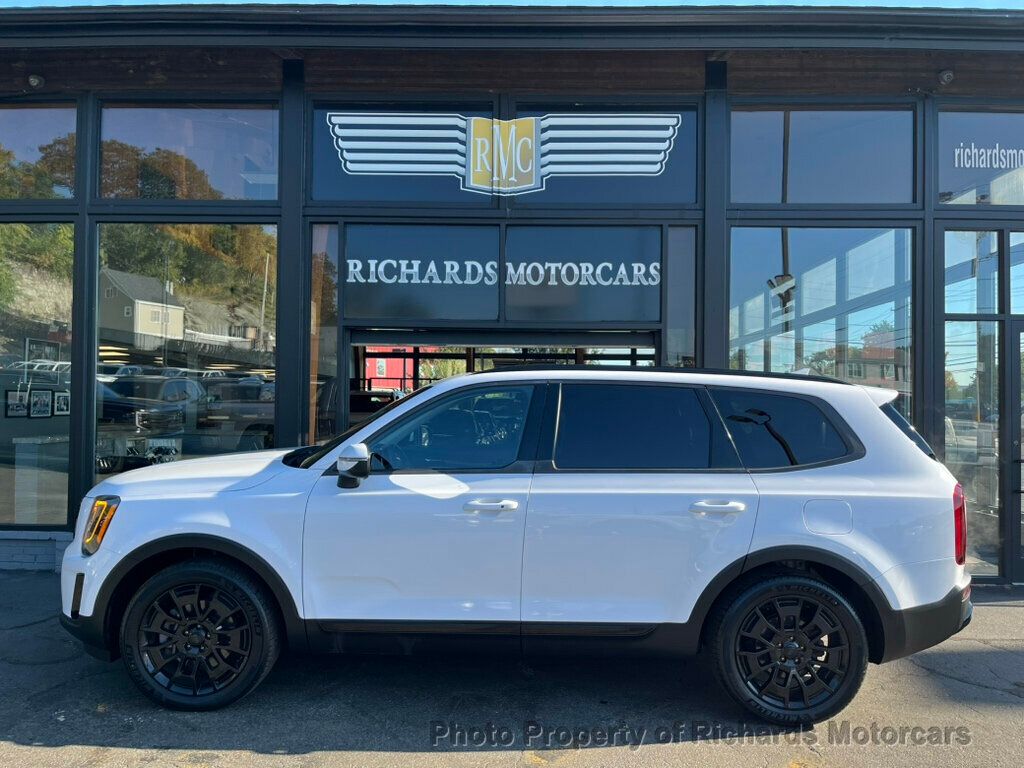 2021 Kia Telluride EX AWD - Glacial White Pearl exterior view 6
