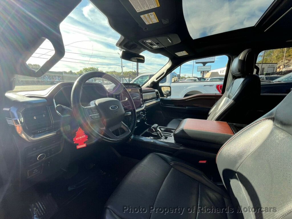 2021 Ford F-150 LARIAT 4WD SuperCrew 6.5' Box - Agate Black Metallic exterior view 11