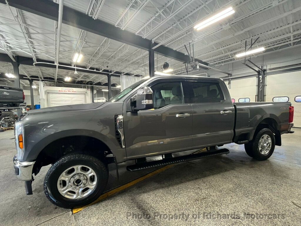 2025 Ford Super Duty F-250 SRW XLT 4WD Crew Cab 6.75' Box - Carbonized Gray Metallic exterior view 12