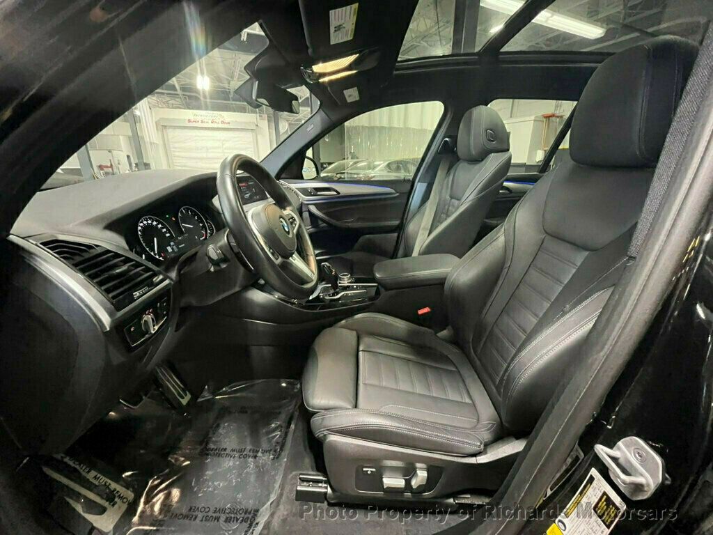 2021 BMW X3 xDrive30i Sports Activity Vehicle - Jet Black exterior view 13