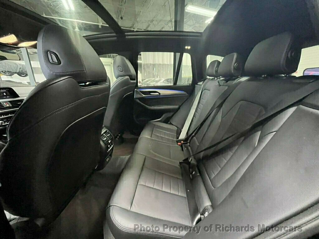 2021 BMW X3 xDrive30i Sports Activity Vehicle - Jet Black exterior view 16