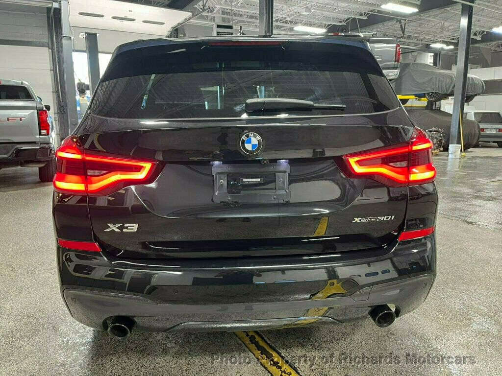 2021 BMW X3 xDrive30i Sports Activity Vehicle - Jet Black exterior view 5