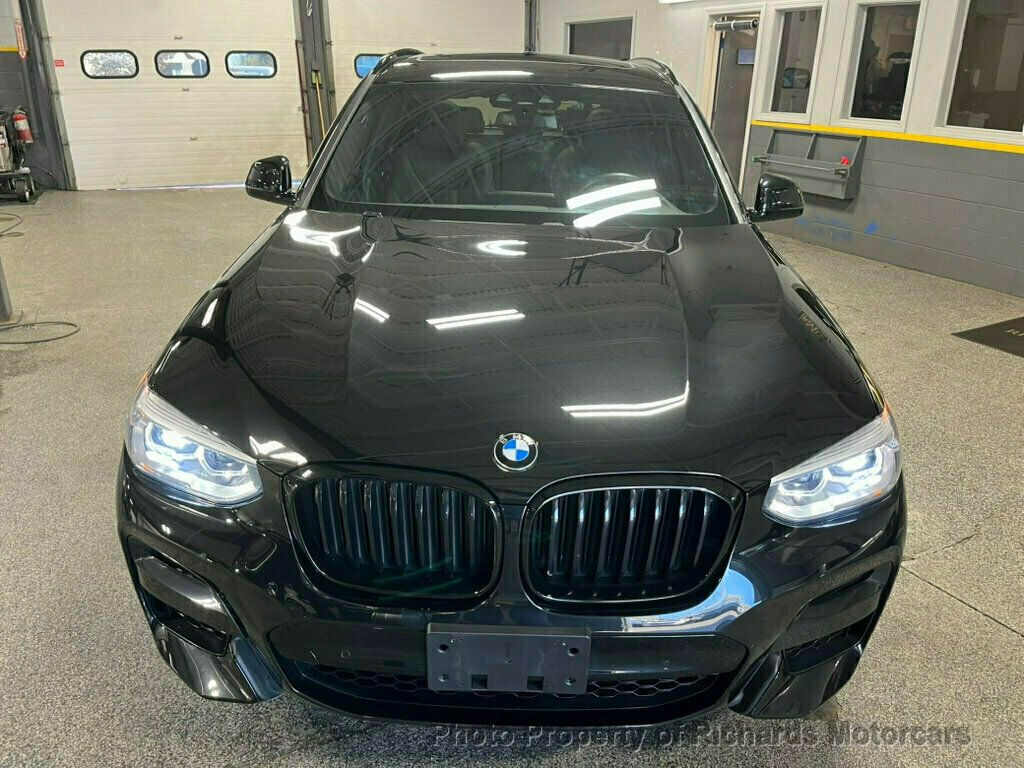 2021 BMW X3 xDrive30i Sports Activity Vehicle - Jet Black exterior view 9