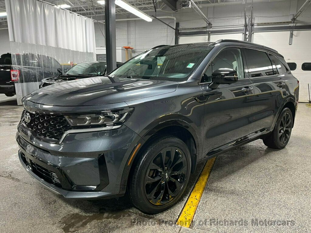 2021 Kia Sorento SX Prestige X-Line AWD - Gravity Grey exterior view 7