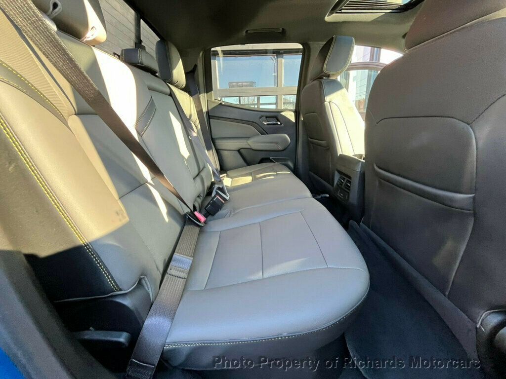 2023 Chevrolet Colorado 4WD Crew Cab ZR2 - Glacier Blue Metallic exterior view 16