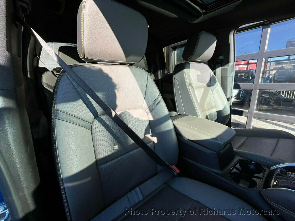 2023 Chevrolet Colorado 4WD Crew Cab ZR2 - Glacier Blue Metallic exterior view 18