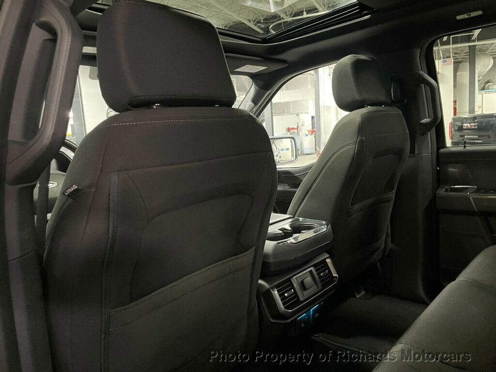 2022 Ford F-150 XLT 4WD SuperCrew 6.5' Box - Agate Black Metallic exterior view 17