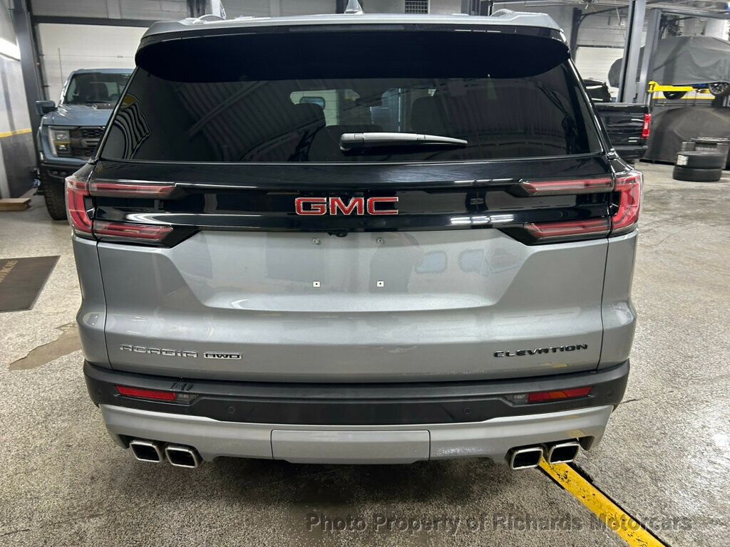 2025 GMC Acadia AWD 4dr Elevation - Sterling Metallic exterior view 4