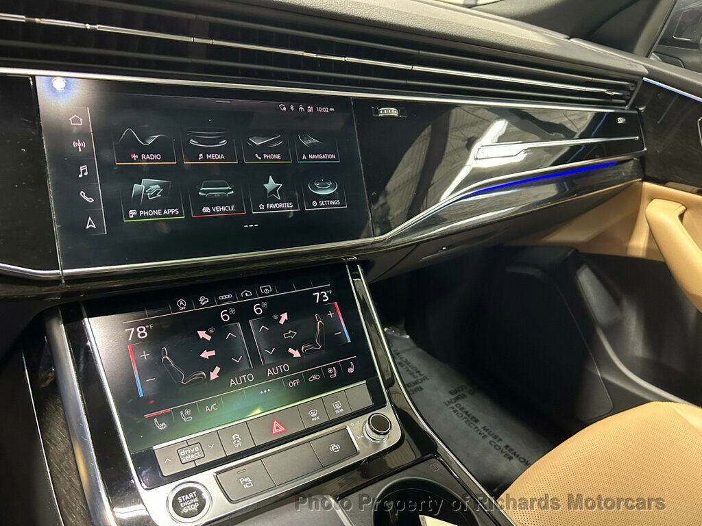 2022 Audi Q8 Premium Plus 55 TFSI quattro - Mythos Black Metallic exterior view 13