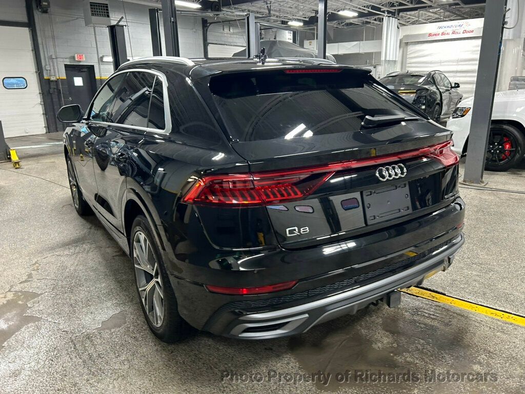 2022 Audi Q8 Premium Plus 55 TFSI quattro - Mythos Black Metallic exterior view 5