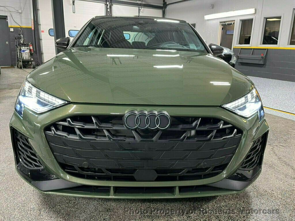 2025 Audi S3 Prestige 2.0 TFSI quattro - District Green Metallic exterior view 18