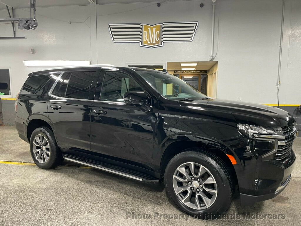 2023 Chevrolet Tahoe 4WD 4dr LT - Black exterior view 2