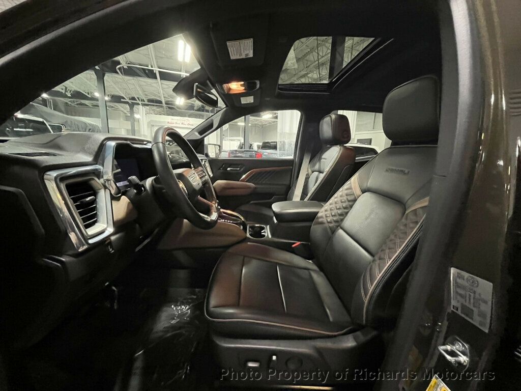 2023 GMC Canyon 4WD Crew Cab Denali - Deep Bronze Metallic exterior view 16