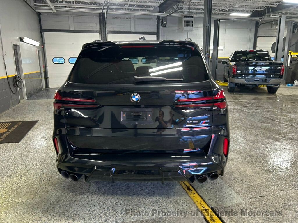 2024 BMW X5 M Competition - Black Sapphire Metallic exterior view 4