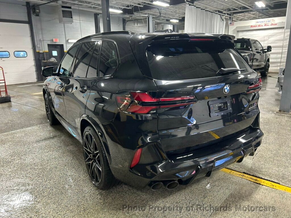 2024 BMW X5 M Competition - Black Sapphire Metallic exterior view 5