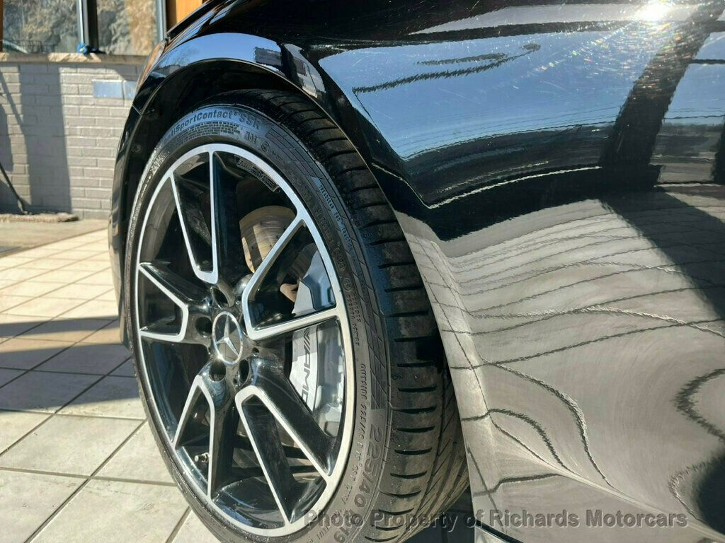 2018 Mercedes-Benz C-Class AMG C 43 4MATIC Sedan - Black exterior view 11