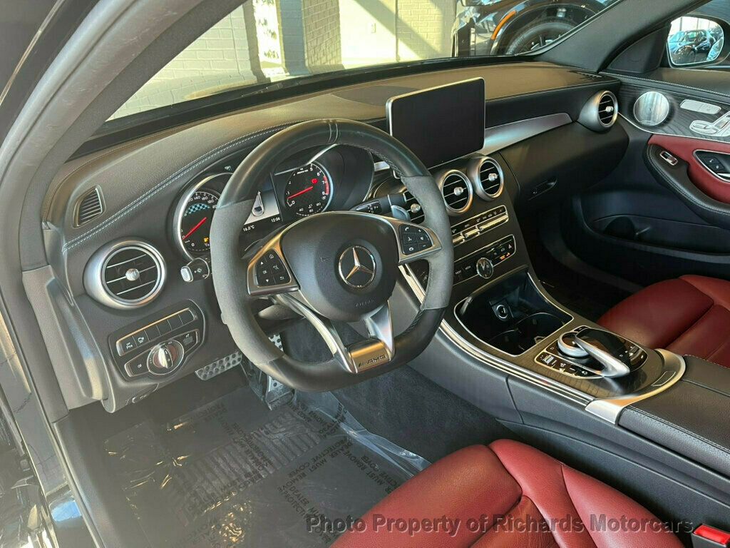 2018 Mercedes-Benz C-Class AMG C 43 4MATIC Sedan - Black exterior view 13