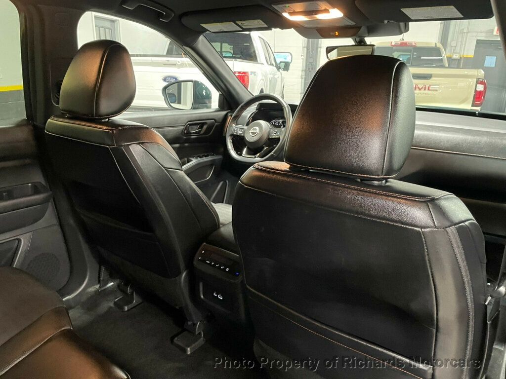 2024 Nissan Pathfinder Rock Creek 4WD - Obsidian Green Pearl exterior view 19