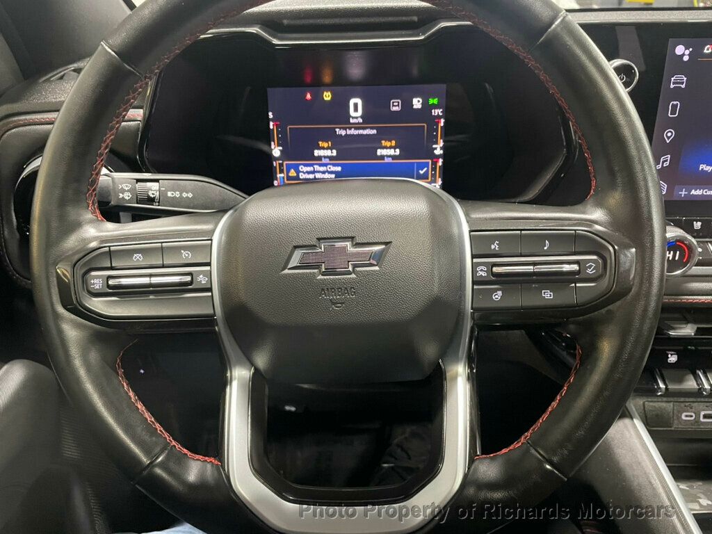 2023 Chevrolet Colorado 4WD Crew Cab Z71 - Glacier Blue Metallic exterior view 12