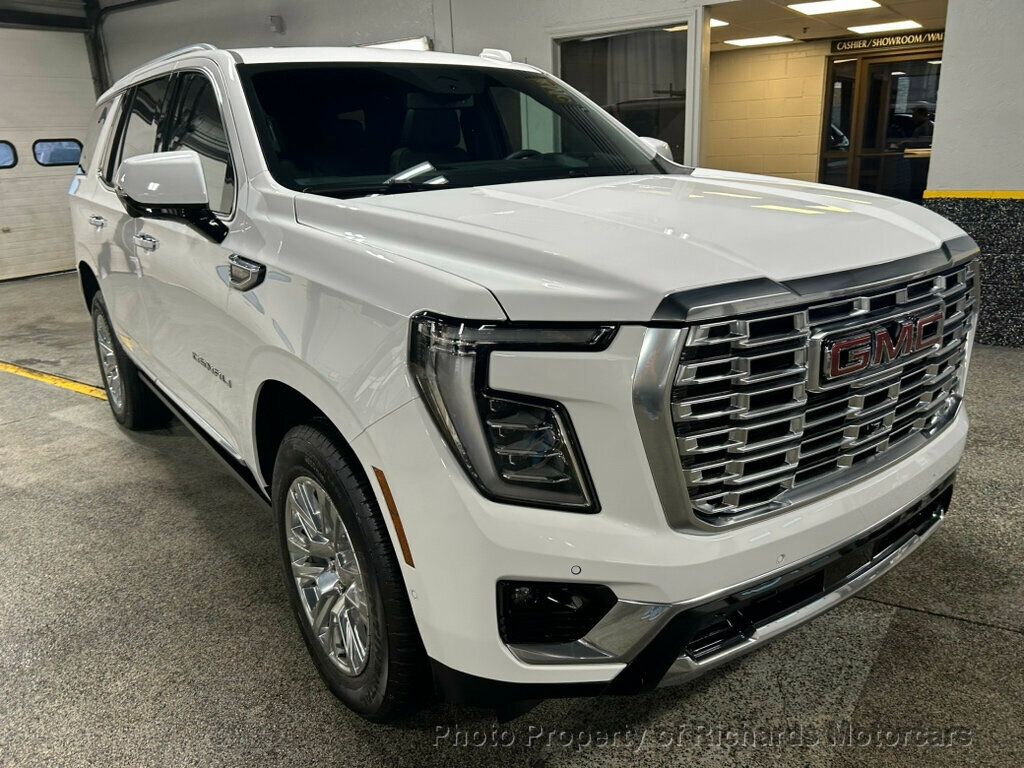2025 GMC Yukon 4WD 4dr Denali - Summit White exterior view 10