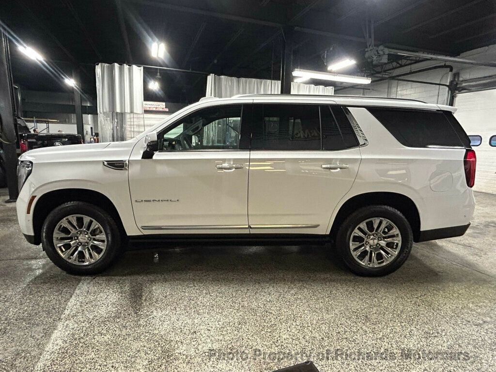 2025 GMC Yukon 4WD 4dr Denali - Summit White exterior view 7