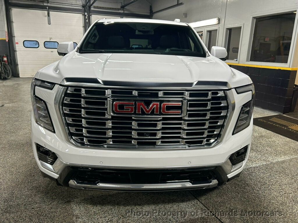 2025 GMC Yukon 4WD 4dr Denali - Summit White exterior view 9