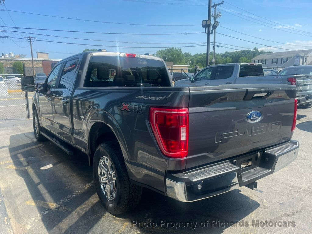 2023 Ford F-150 XLT 4WD SuperCrew 6.5' Box - Azure Gray Metallic Tri-Coat exterior view 5