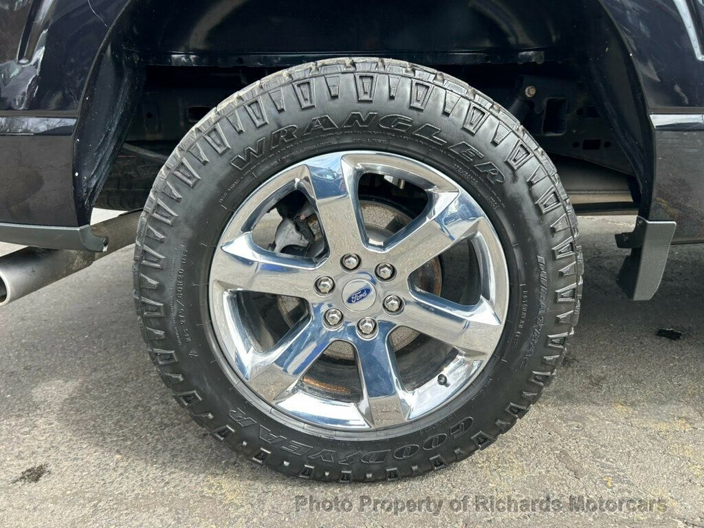 2022 Ford F-150 LARIAT 4WD SuperCrew 6.5' Box - Agate Black Metallic exterior view 10