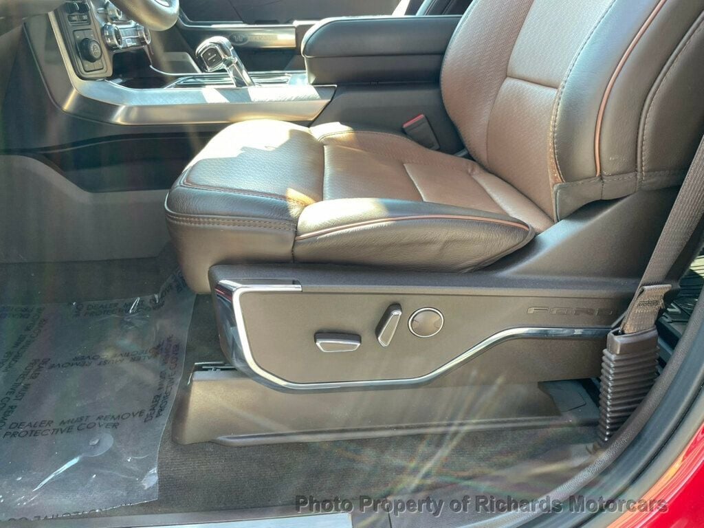 2023 Ford F-150 King Ranch 4WD SuperCrew 6.5' Box - Rapid Red Metallic Tinted Clearcoat exterior view 11