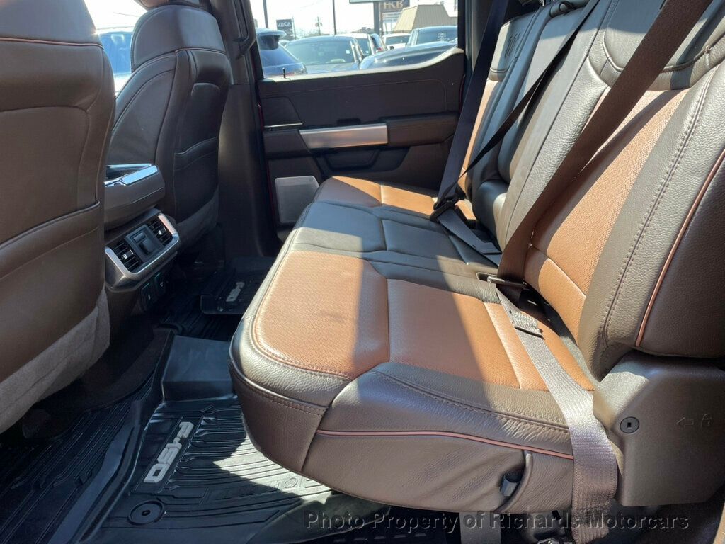 2023 Ford F-150 King Ranch 4WD SuperCrew 6.5' Box - Rapid Red Metallic Tinted Clearcoat exterior view 18