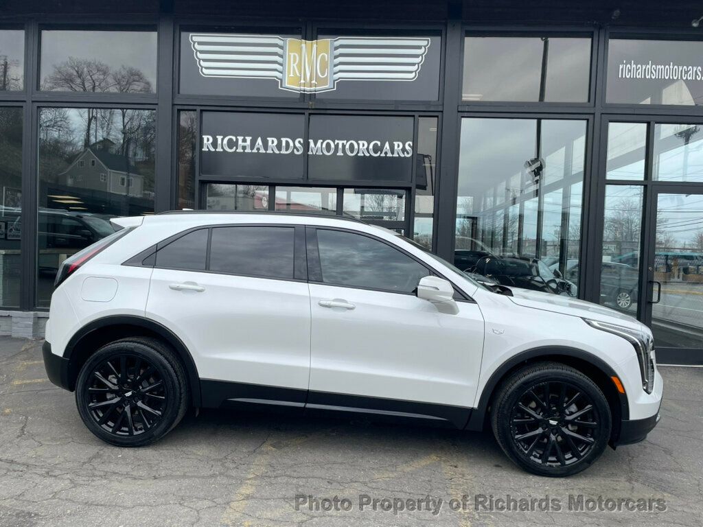2023 Cadillac XT4 AWD 4dr Sport - Crystal White Tricoat exterior view 2
