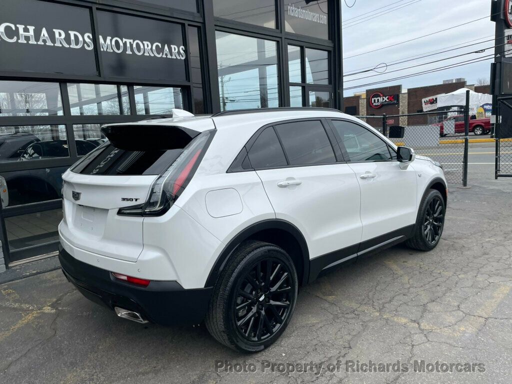 2023 Cadillac XT4 AWD 4dr Sport - Crystal White Tricoat exterior view 3