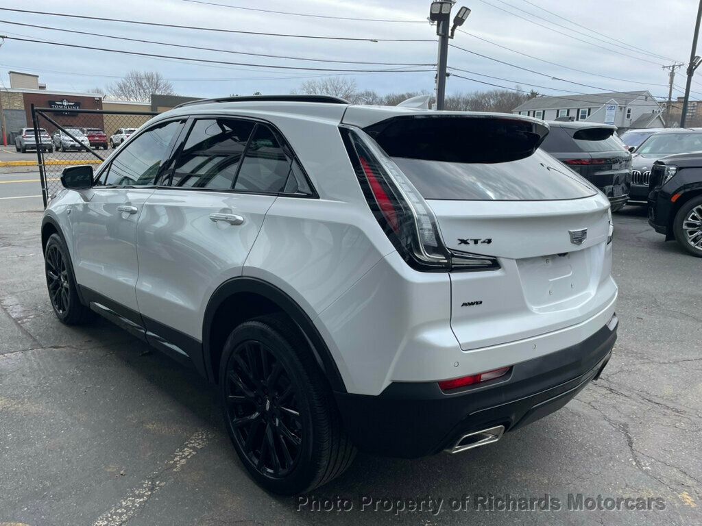 2023 Cadillac XT4 AWD 4dr Sport - Crystal White Tricoat exterior view 6