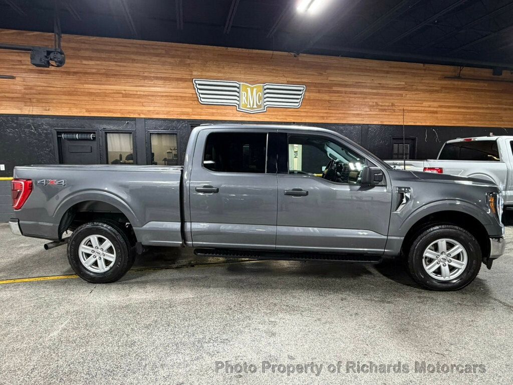 2023 Ford F-150 XLT 4WD SuperCrew 6.5' Box - Azure Gray Metallic Tri-Coat exterior view 2