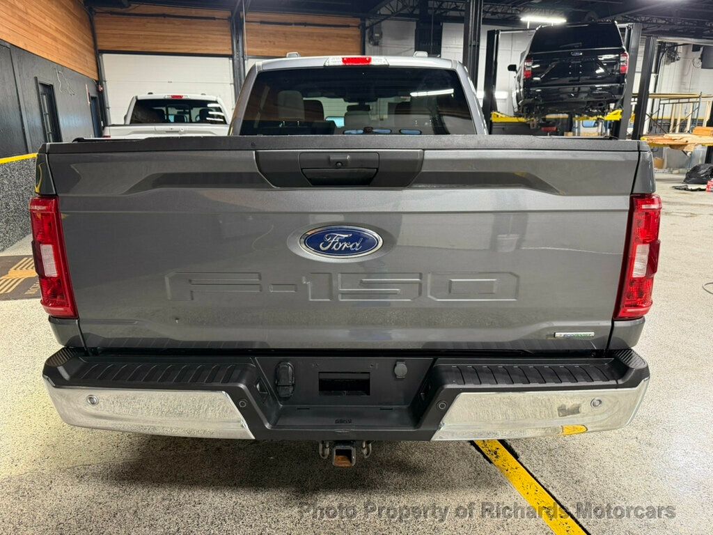 2023 Ford F-150 XLT 4WD SuperCrew 6.5' Box - Azure Gray Metallic Tri-Coat exterior view 4