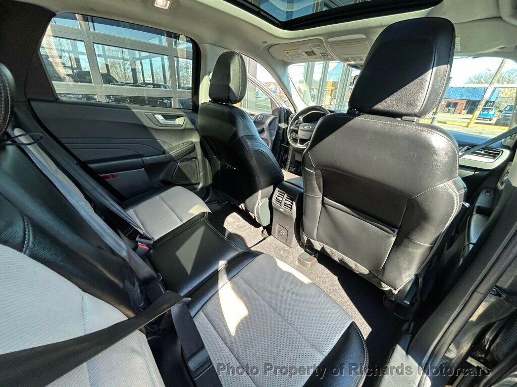 2022 Ford Escape Titanium Hybrid AWD - Carbonized Gray Metallic exterior view 20